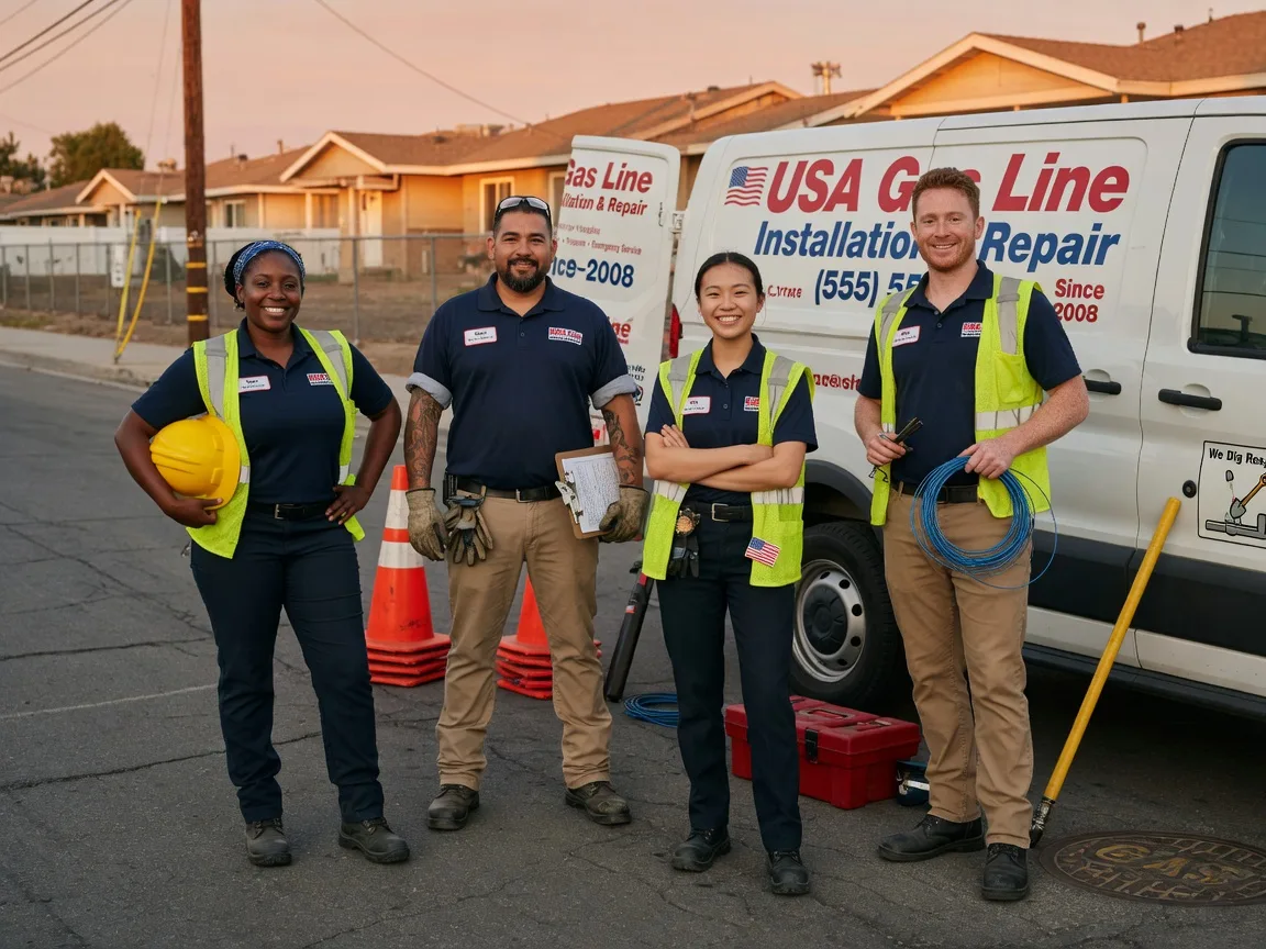 Gas Line Installation company in Mcewensville, PA
